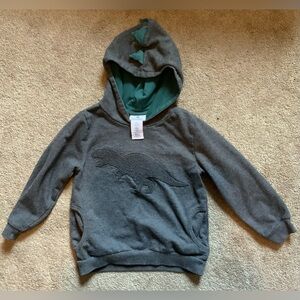 Tommy Bahama Charcoal Dinosaur Hoodie